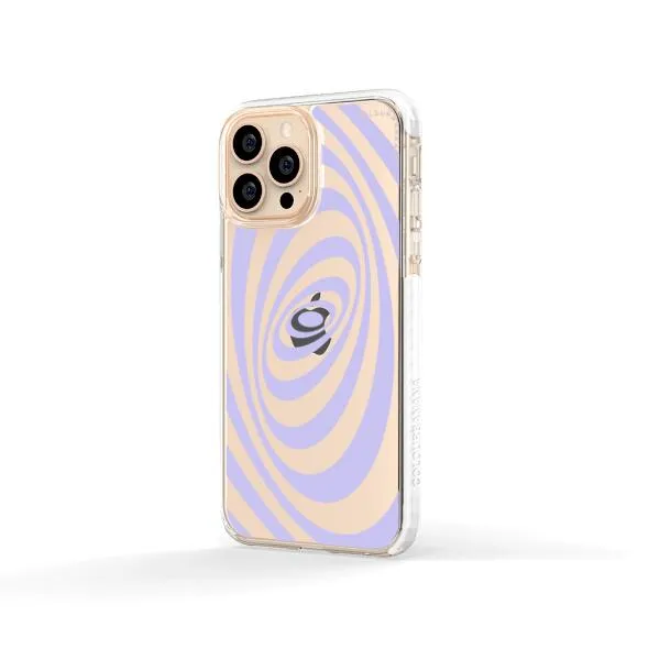 iPhone Case - Purple Spiral