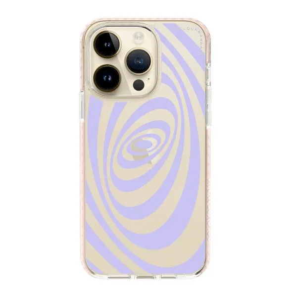 iPhone Case - Purple Spiral