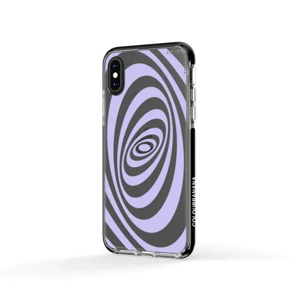 iPhone Case - Purple Spiral