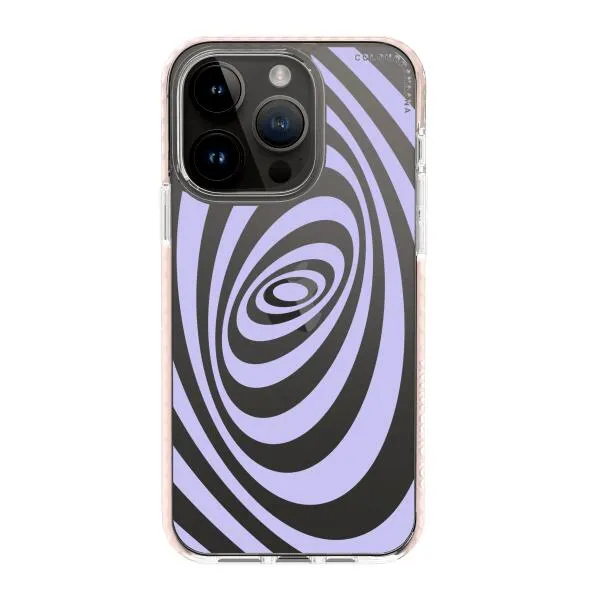 iPhone Case - Purple Spiral