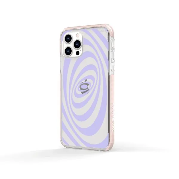 iPhone Case - Purple Spiral