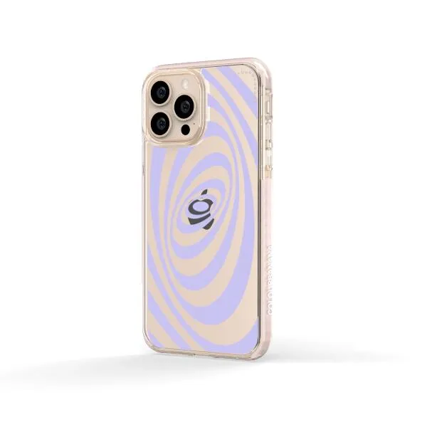 iPhone Case - Purple Spiral