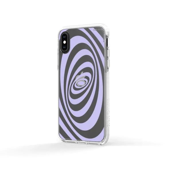 iPhone Case - Purple Spiral