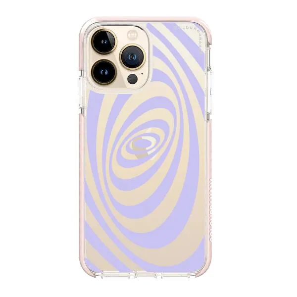 iPhone Case - Purple Spiral