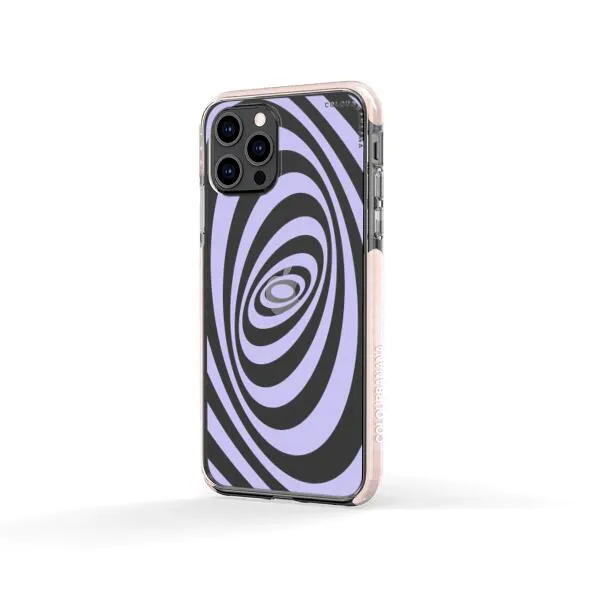 iPhone Case - Purple Spiral