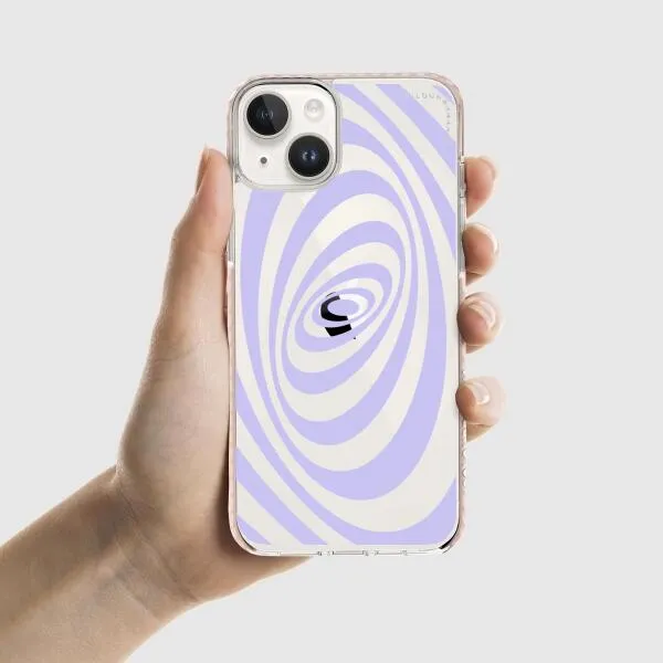 iPhone Case - Purple Spiral