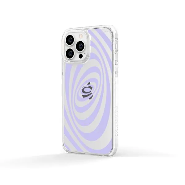 iPhone Case - Purple Spiral