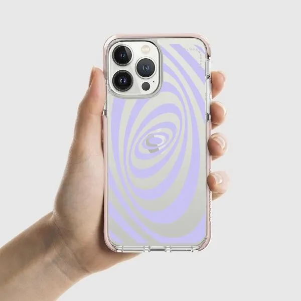 iPhone Case - Purple Spiral