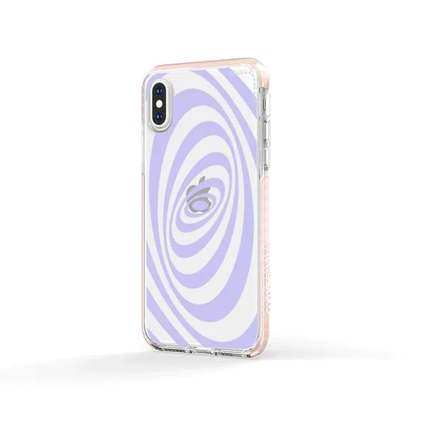iPhone Case - Purple Spiral