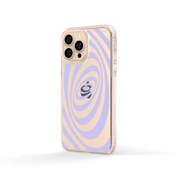 iPhone Case - Purple Spiral