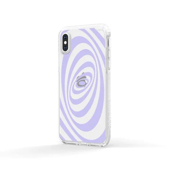 iPhone Case - Purple Spiral