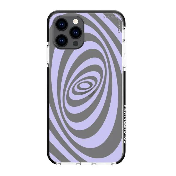 iPhone Case - Purple Spiral