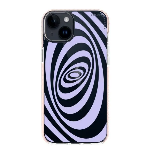 iPhone Case - Purple Spiral