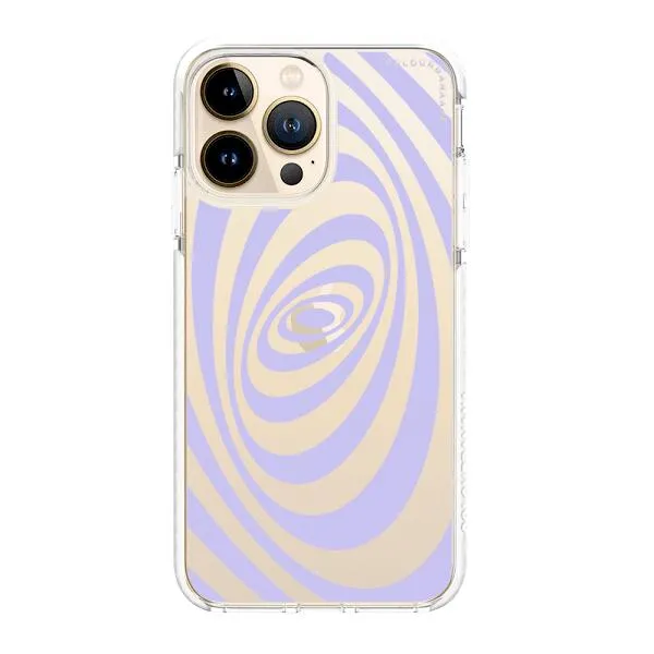 iPhone Case - Purple Spiral