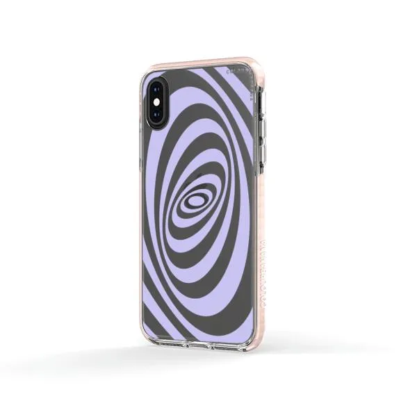 iPhone Case - Purple Spiral