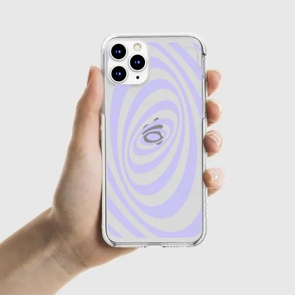 iPhone Case - Purple Spiral