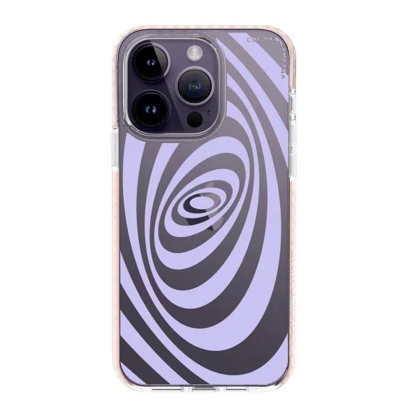 iPhone Case - Purple Spiral