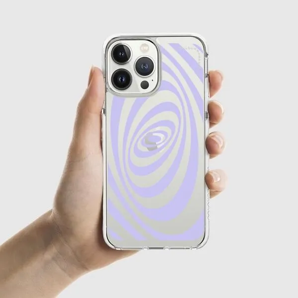 iPhone Case - Purple Spiral