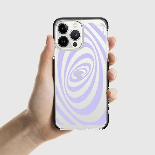 iPhone Case - Purple Spiral