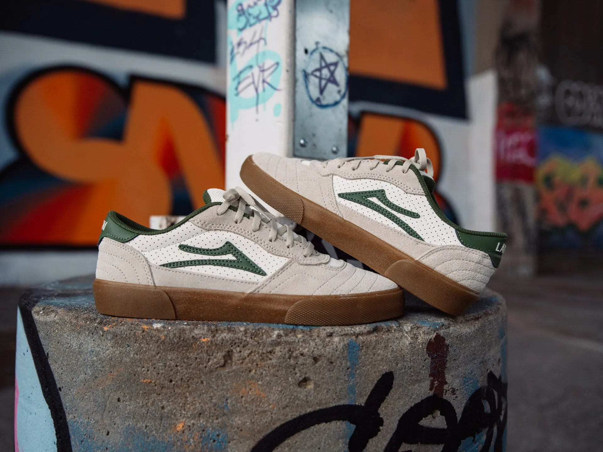 Lakai Cambridge 'Cream Suede' -Originally $80.00
