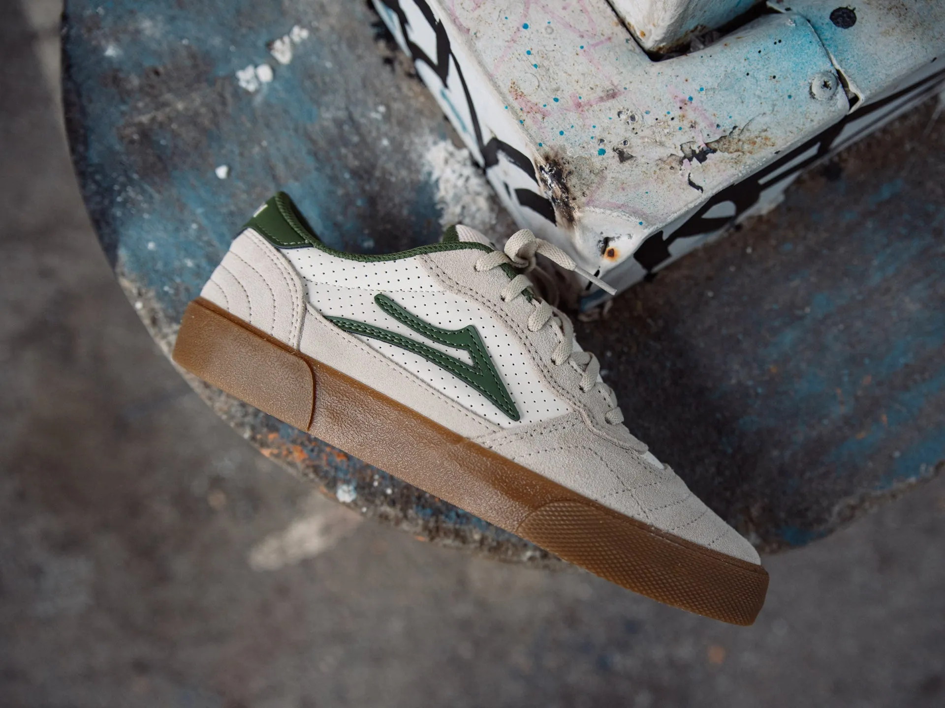 Lakai Cambridge 'Cream Suede' -Originally $80.00