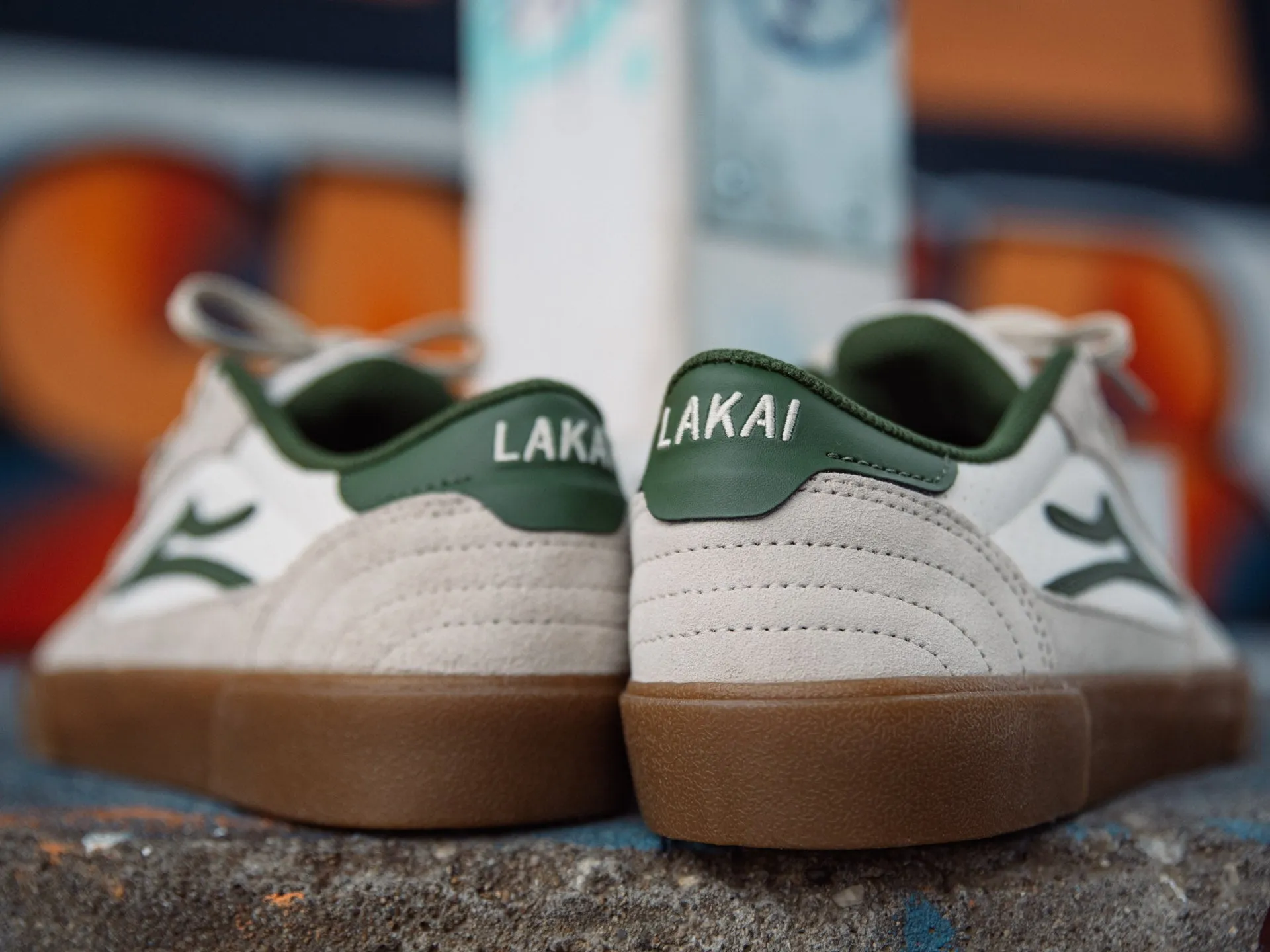 Lakai Cambridge 'Cream Suede' -Originally $80.00
