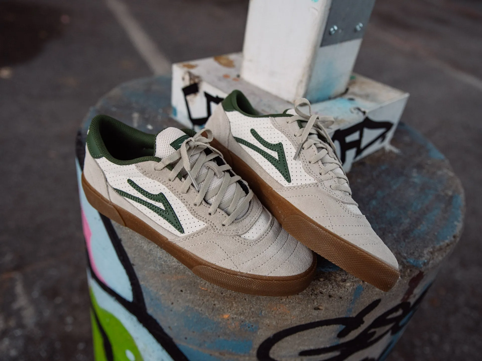 Lakai Cambridge 'Cream Suede' -Originally $80.00