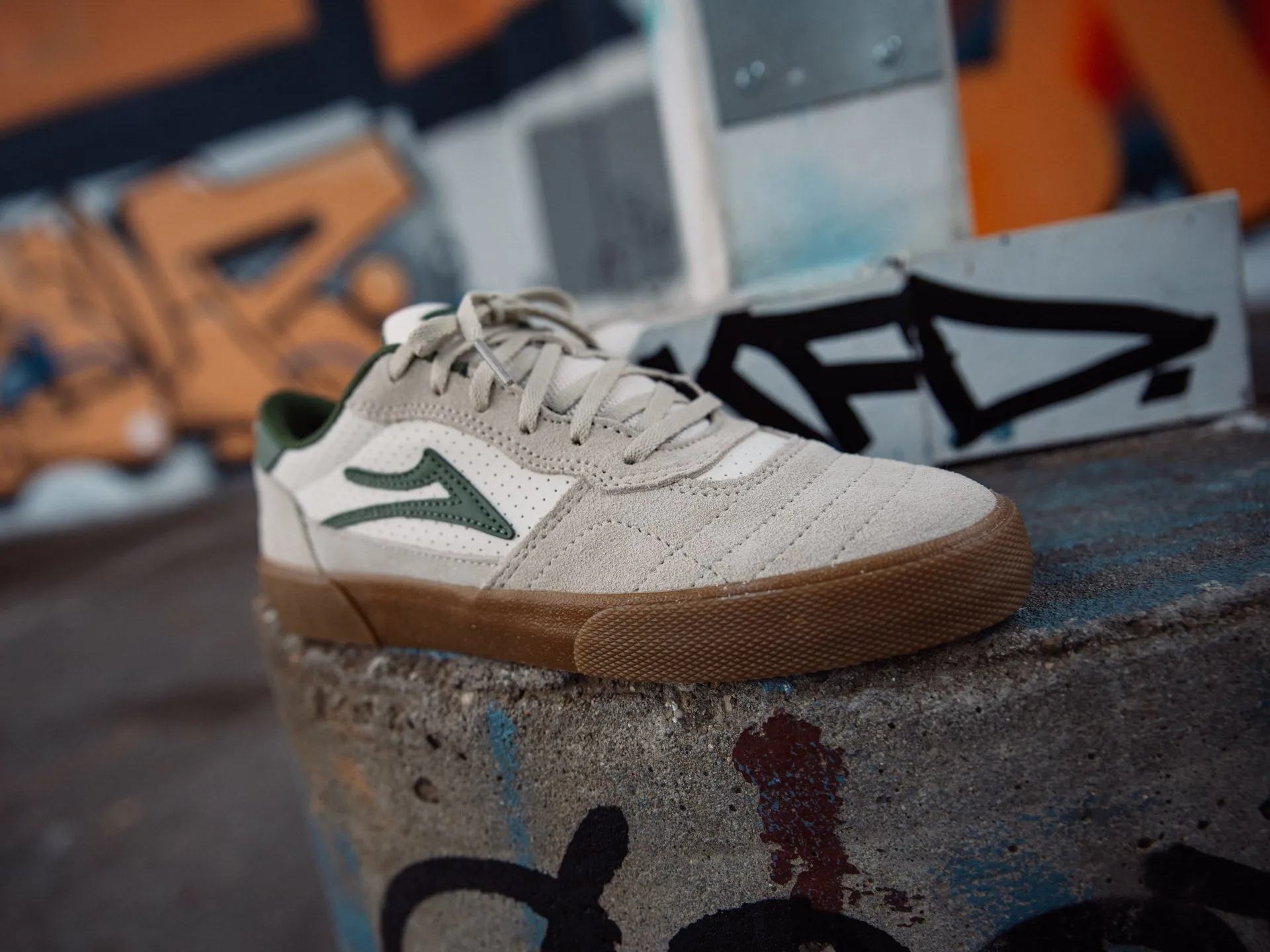 Lakai Cambridge 'Cream Suede' -Originally $80.00