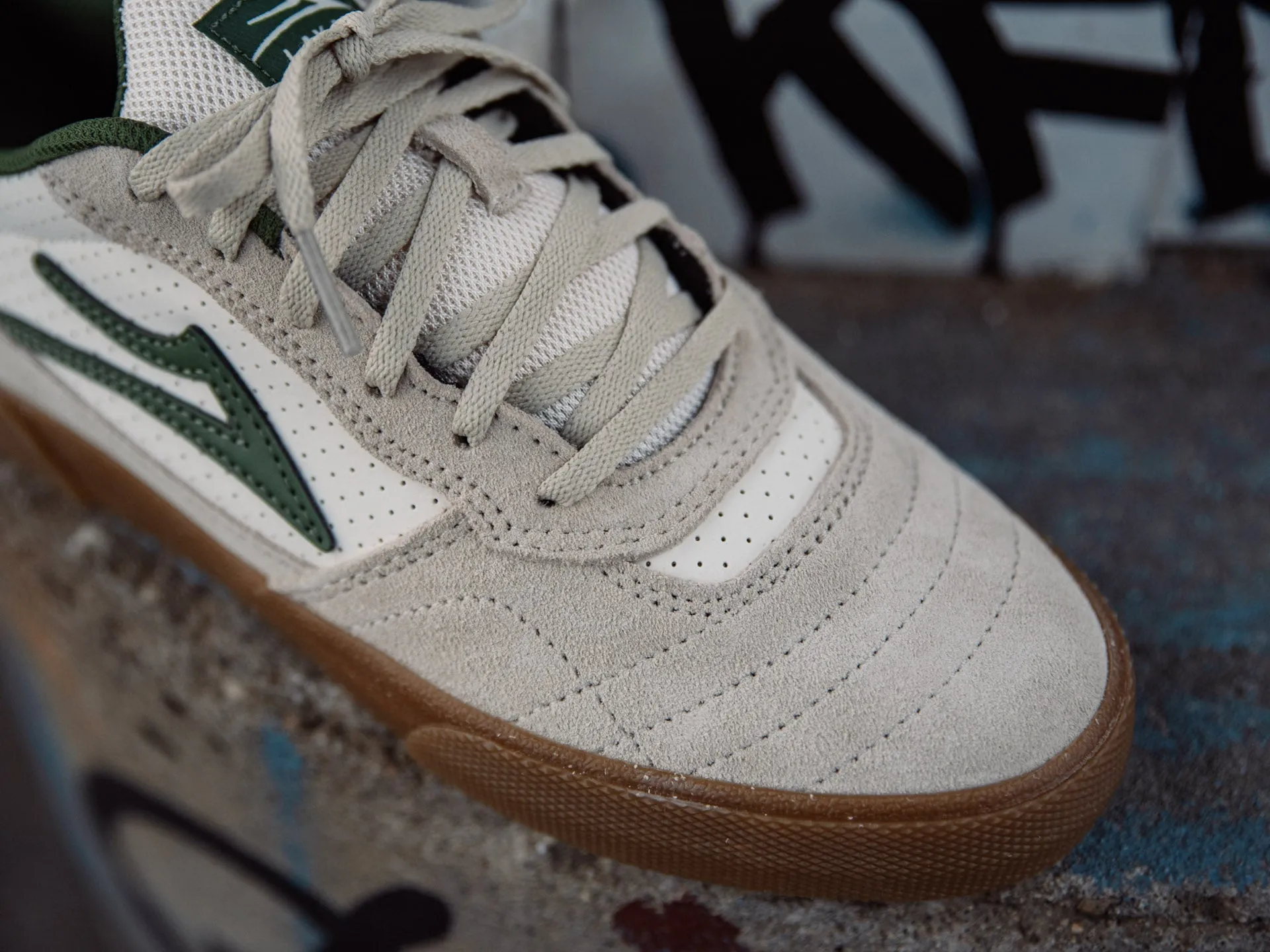 Lakai Cambridge 'Cream Suede' -Originally $80.00
