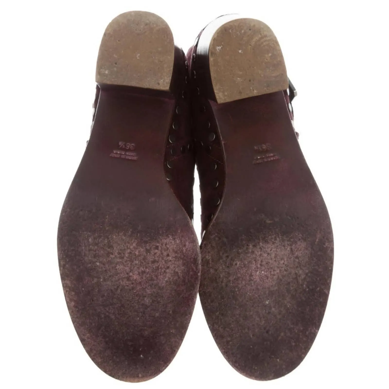 Laurence Dacade Studded Suede Ankle Boots