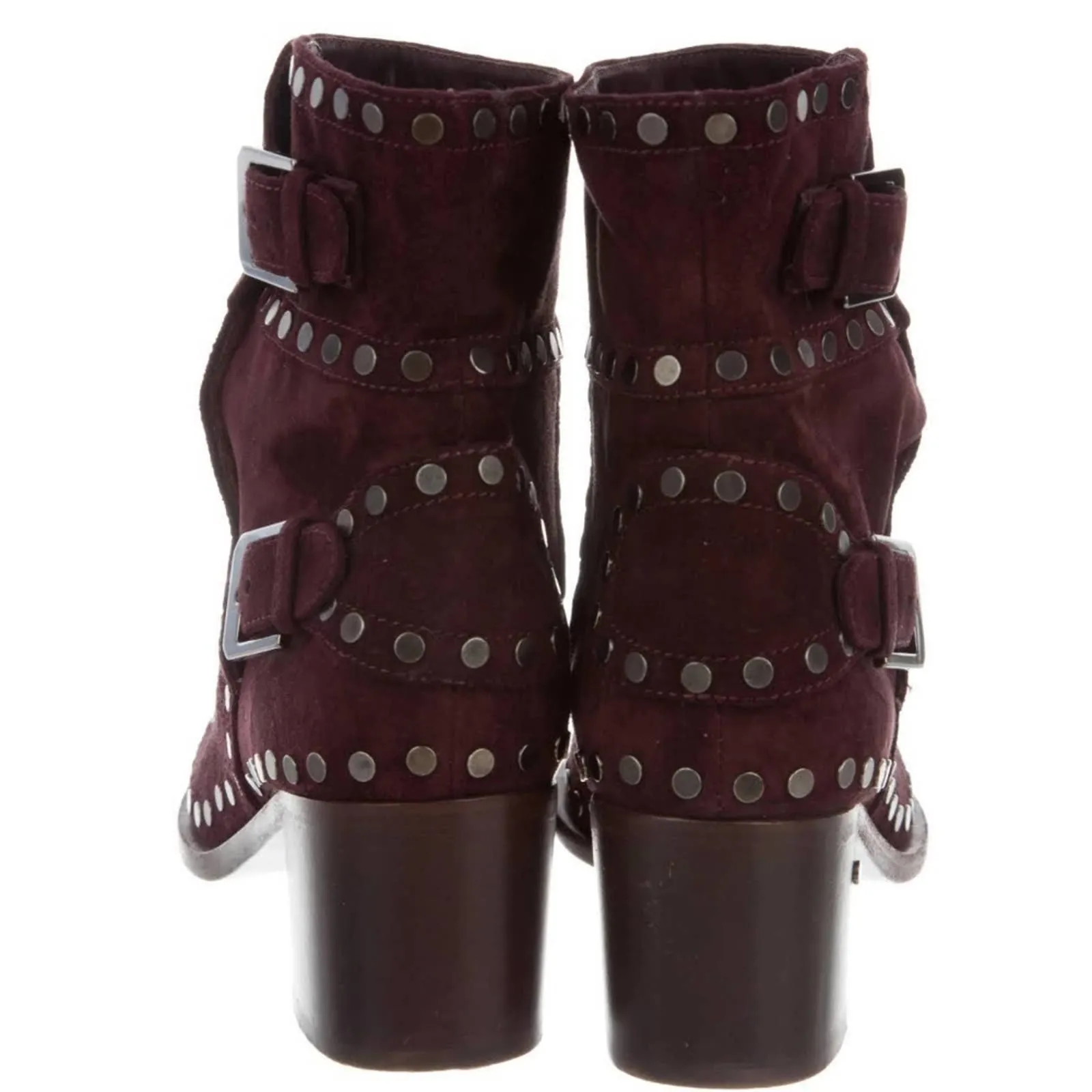 Laurence Dacade Studded Suede Ankle Boots