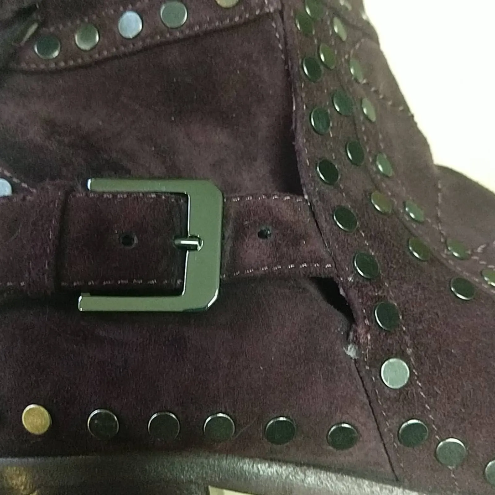 Laurence Dacade Studded Suede Ankle Boots