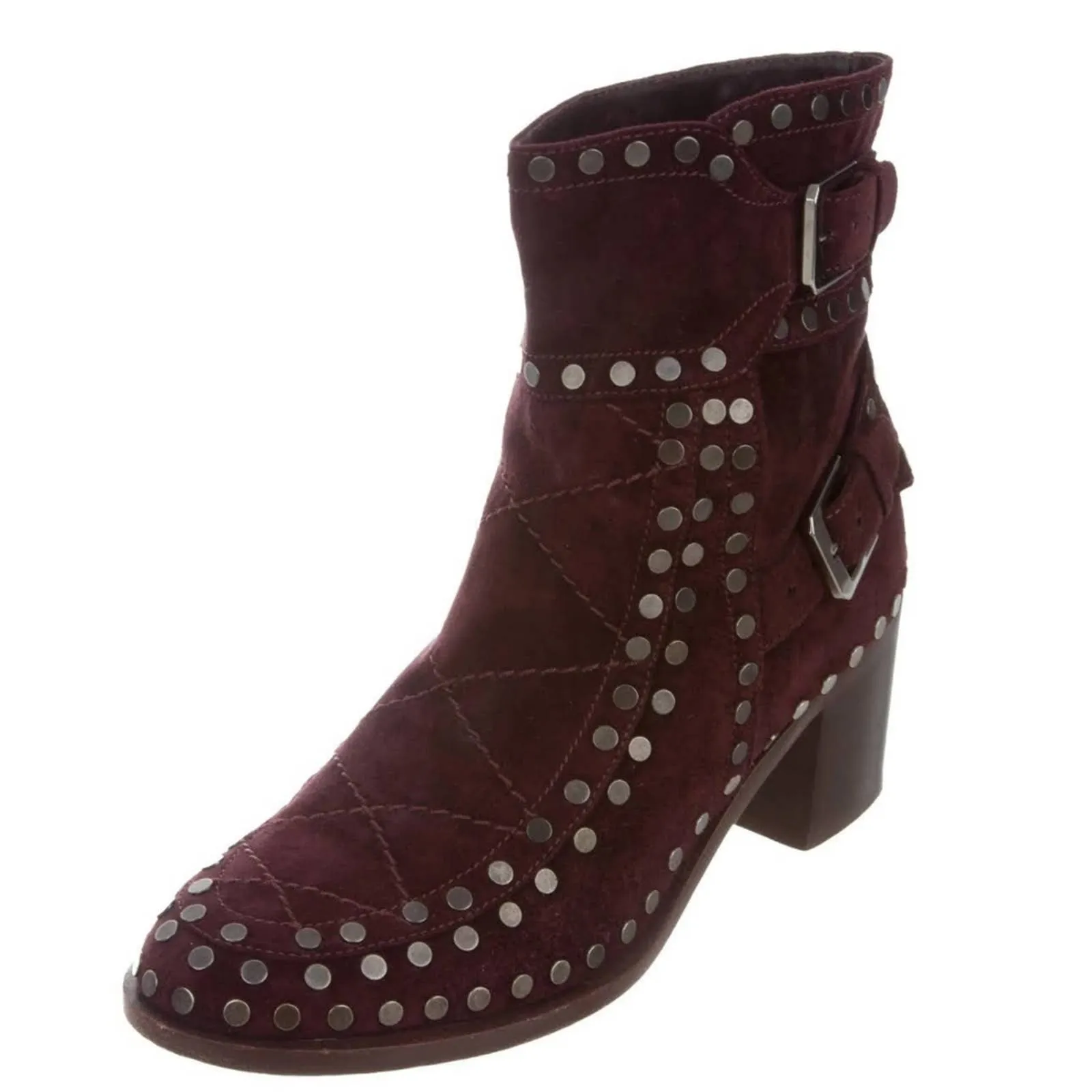 Laurence Dacade Studded Suede Ankle Boots