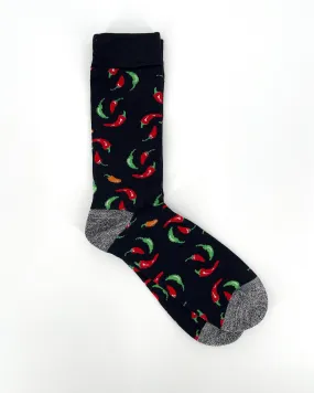 Men's Bamboo "Hot On Your Heels" Socks