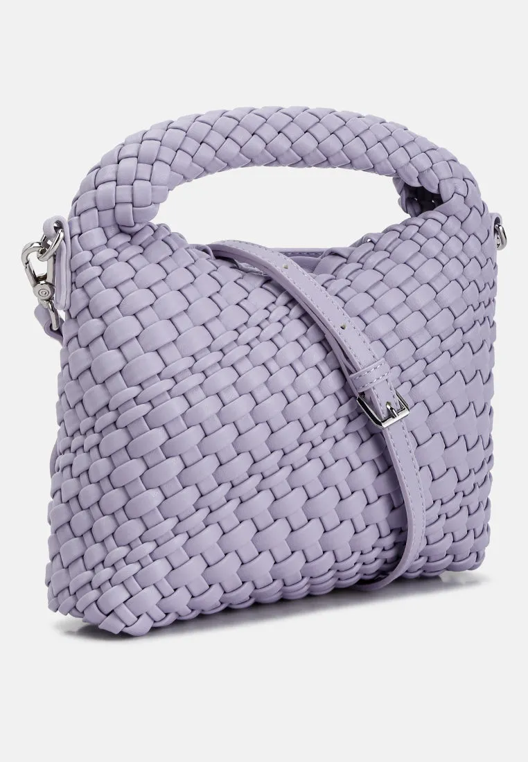 Mini Woven Handbag By Ruw