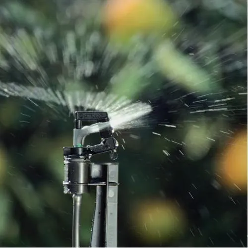 MNPT 1/2 in. Rotor Rain Mini Sprinkler with 0.110 in. Purple Orifice