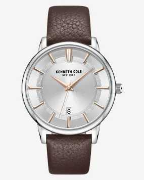 Modern Classic Leather Strap Watch