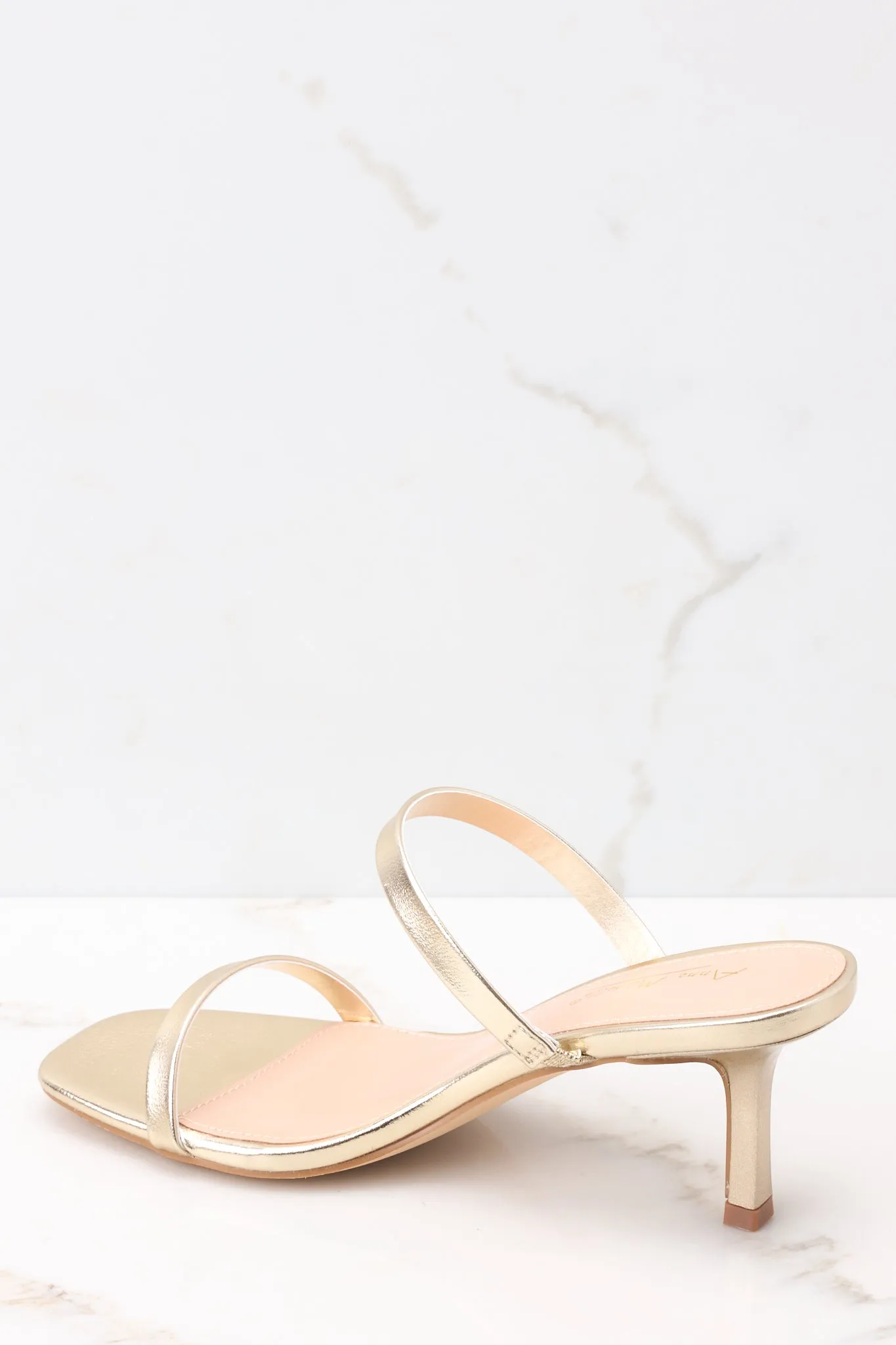 My Only Hope Gold Heels