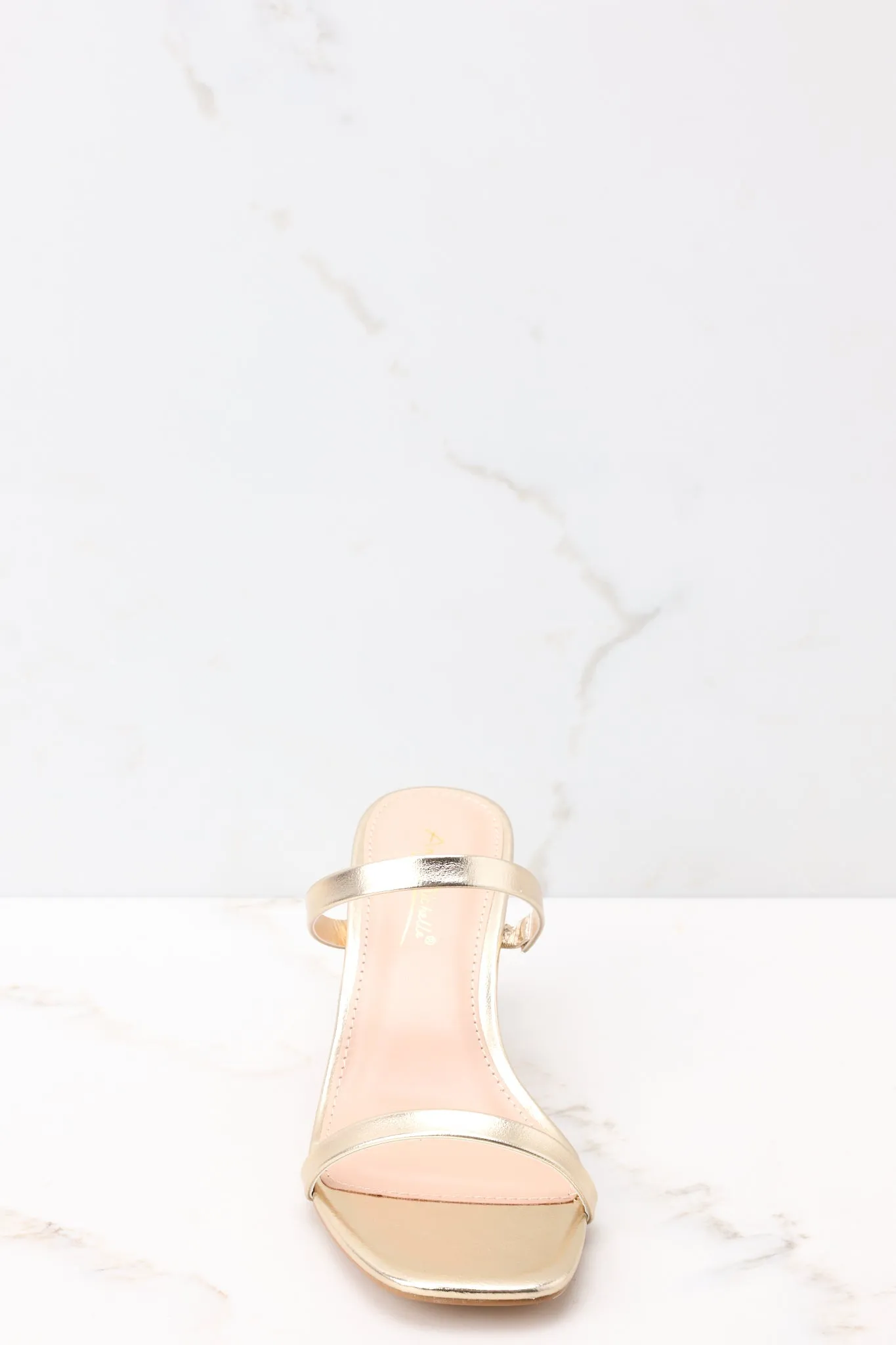 My Only Hope Gold Heels