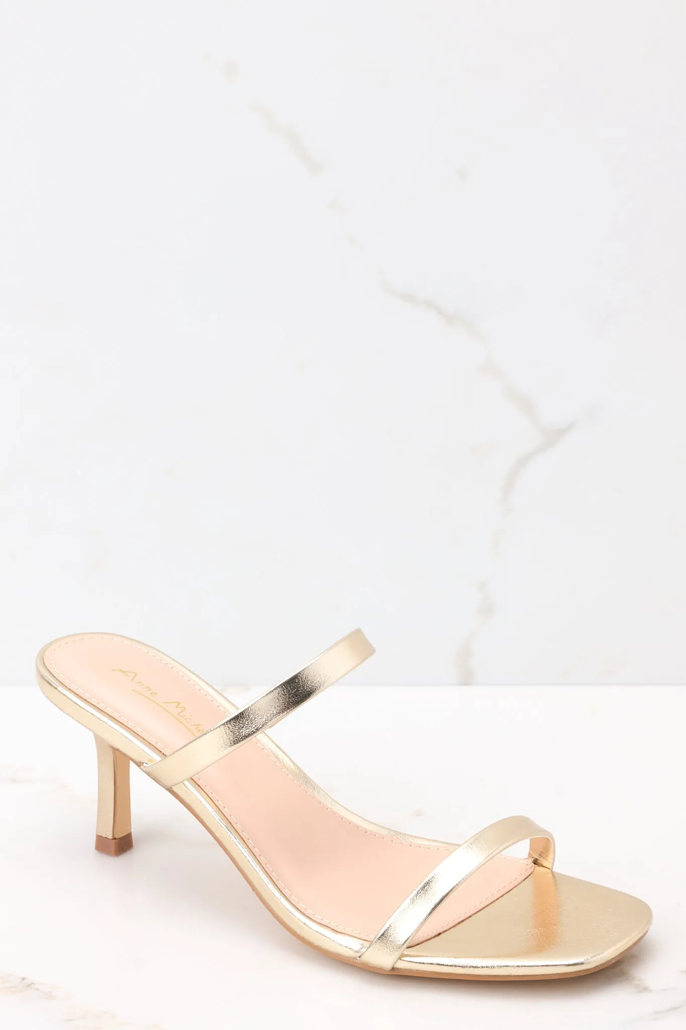 My Only Hope Gold Heels