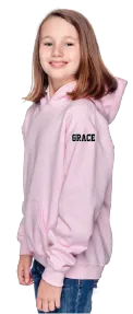 NRSD-Classic Pink Zip Up Hoodie