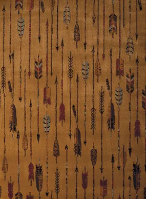 "Feathered Arrows - Beige" Area Rug Collection - 4 Sizes Available!
