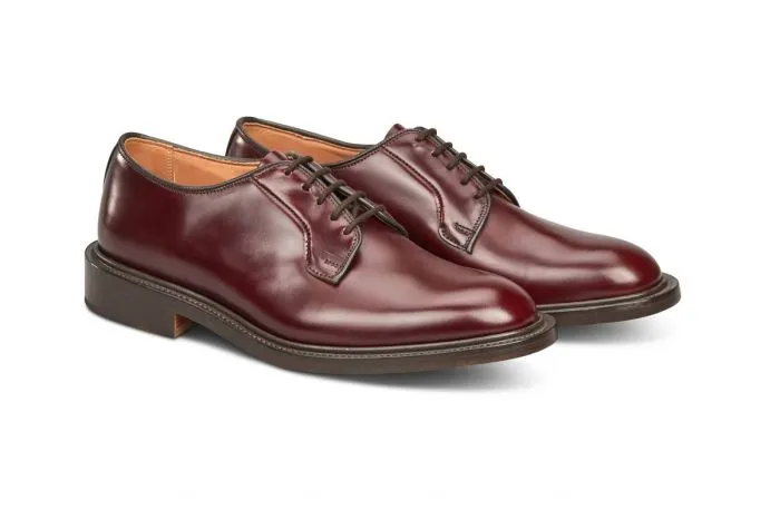 Robert Derby Shoe - Burgundy Bookbinder