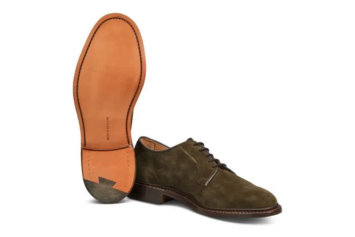 Robert Derby Shoe - Earth Suede