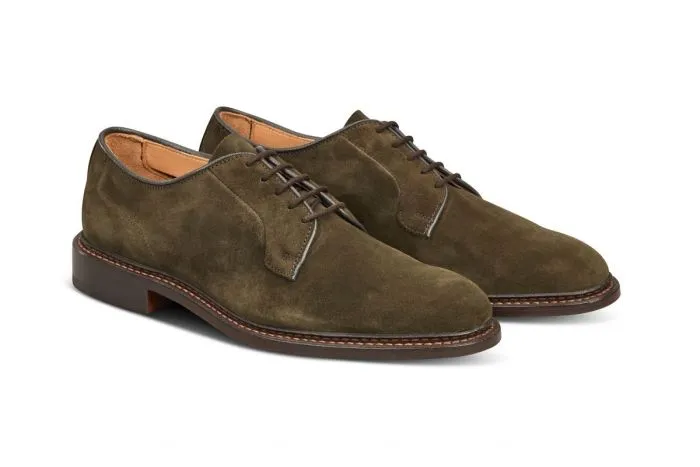 Robert Derby Shoe - Earth Suede