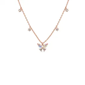 Rose Gold Meadow Necklace