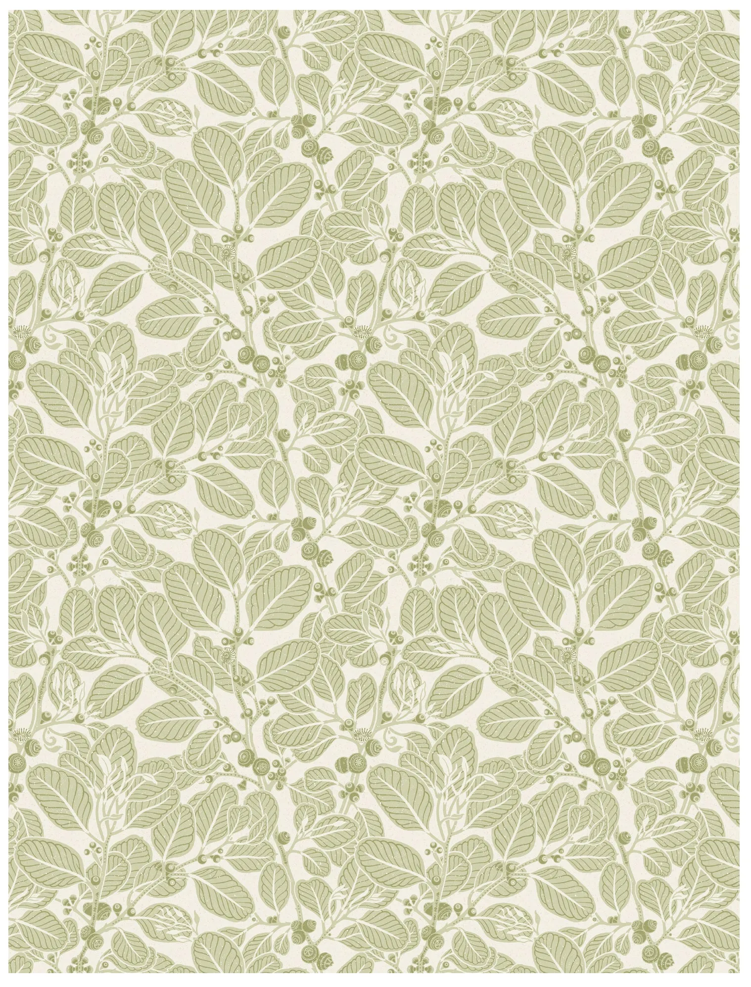 Stringybark Green Wallpaper