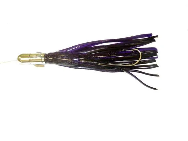 Super 6 Pack of Rigged Saltwater Spinner Head Fishing Lures