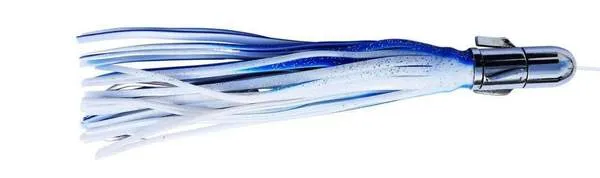 Super 6 Pack of Rigged Saltwater Spinner Head Fishing Lures