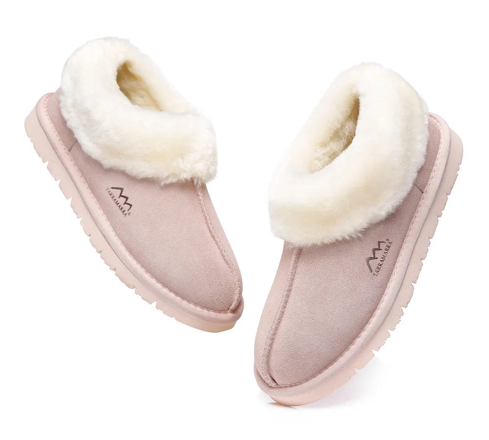 TARRAMARRA® UGG Premium Australian Sheepskin Wool Ankle Slippers Homey